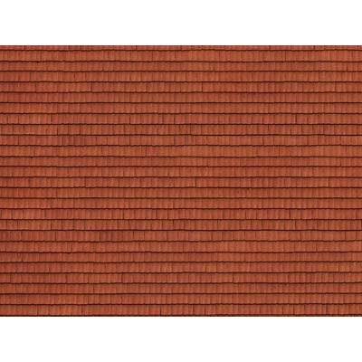 Noch 3D střešní tašky červené 56670 – Zboží Dáma