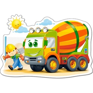Castorland - Puzzle Concrete worker - 1 - 39 piese