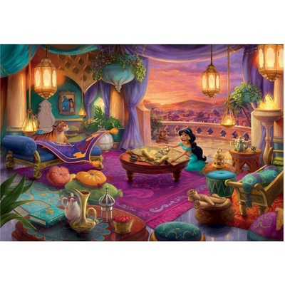 Clementoni Disney princezny Na věky Jasmína 500 dílků