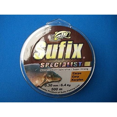 Sufix šňůra Specialist carp 500m 0,30mm 6,4kg