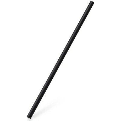 Gastro Bio nature Jumbo 40919 papierová slamka 25 cm priemer 8 mm čierna 100 ks