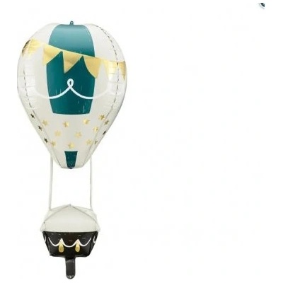 PartyDeco Fóliový balón supershape Horkovzdušný balón 110cm