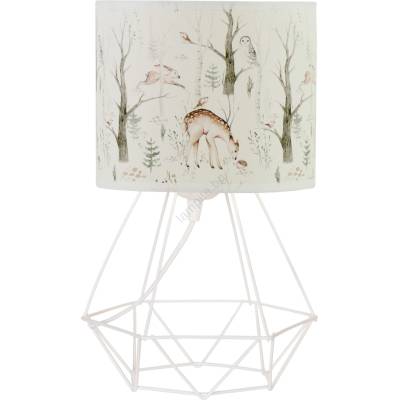 BELIS Детска настолна лампа KIDS ROOM 1xE27/60W/230V Ø 18 см с животински мотиви (BE1041)