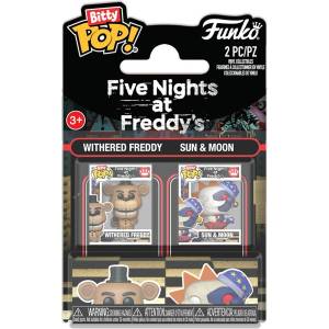 Funko Комплект мини фигури Funko Bitty POP! Games: Five Nights at Freddy's - Freddy & Sun/Moon (114708)