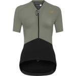 ASSOS Дамска фланелка с къс ръкав за колоездене Assos Women's Uma GTV Jersey S11 Cycling jersey - Edge Green (156-2814-0213)
