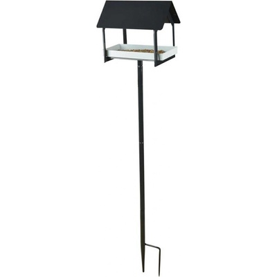 Esschert Design Zapichovacie kŕmidlo pre vtáky Lucy 126 x 19 x 29 cm kov čierna