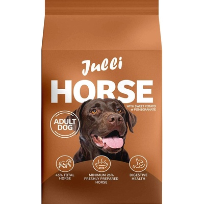 Julli Dog Grain Free Adult rich in fresh Horse & Potato 6 kg