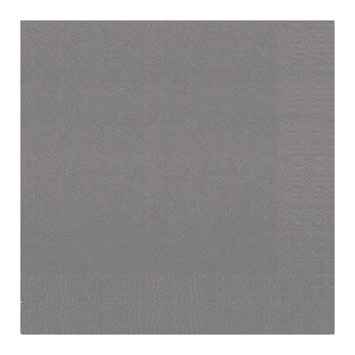DUNI Servítka 3V 24x24 cm granite sivá 250 ks
