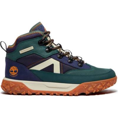 Timberland Детски ежедневни обувки Timberland Kid's Greenstride Motion 6 Mid Bungee WP Boot Casual shoes - Dark Green Nubuck - размер 38 (EU) (702-4914-0113)