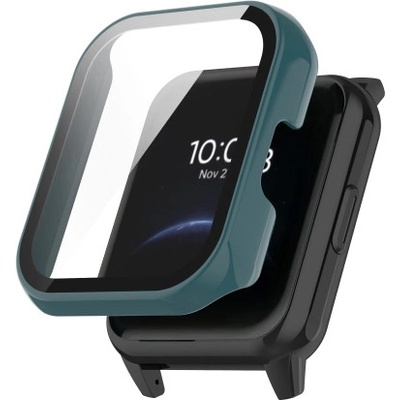 VSETKONAMOBIL Plastový kryt s ochrannou fóliou pre Realme Watch 2 zelený 37755