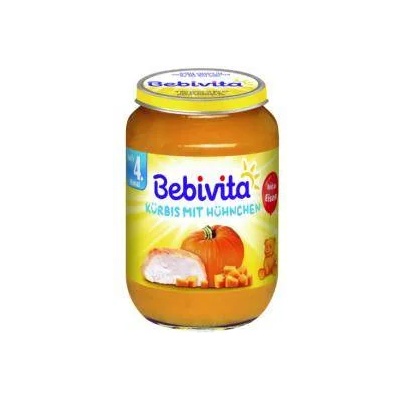 Bebivita Пюре Bebivita, Тиква и пилешко, 190гр, 9007253100533