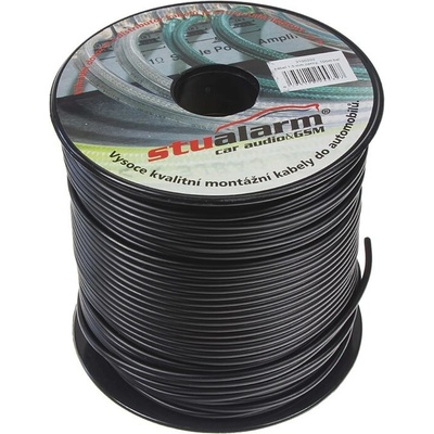 Kabel 1,5 mm, černý, 100 m bal