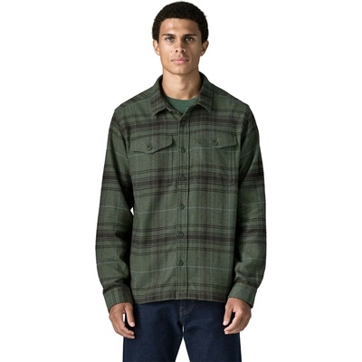 Patagonia Fjord Flannel (dissolve treeline green)