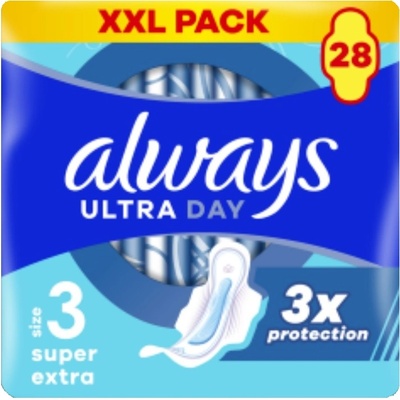 Always Дамски превръзки с крилца Always Ultra - Night, 28 броя
