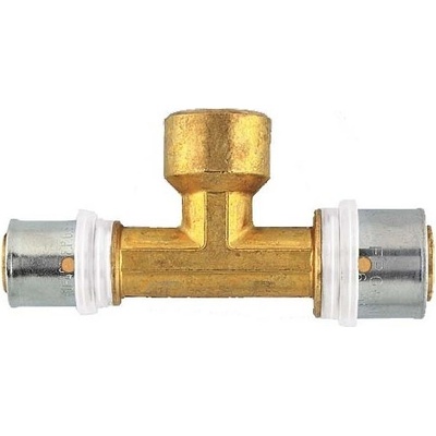 Herz PipeFix T-kus lisovací prechodový 75 x 5 - Rp2"- 75 x 5 s vnútorným závitom