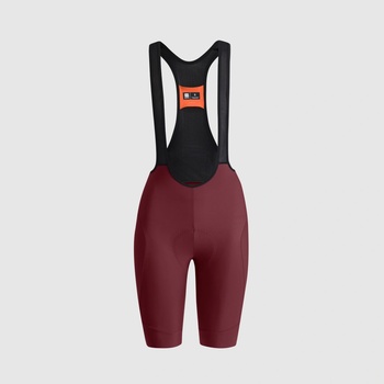 Sportful Colorful Pulse dámske s trakmi Red Wine