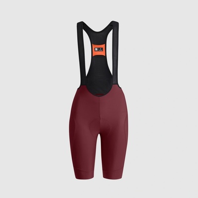 Sportful Colorful Pulse dámske s trakmi Red Wine
