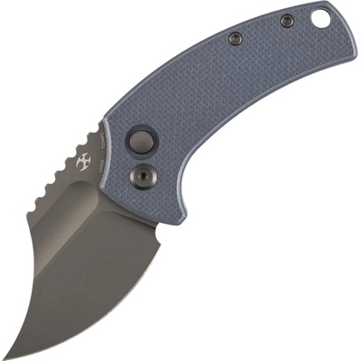 Kansept Wasp Gray TiCn Coated 154CM with Light Gray G10 handle T2144F1