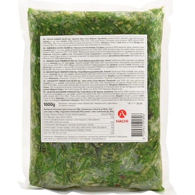 Hachi Wakame salát mražený 1 kg – Zboží Dáma