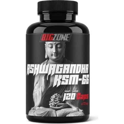 Big Zone Ashwagandha KSM-66 - 120 kapslí