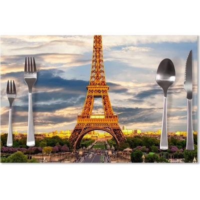 Sablio Prestieranie Eiffel Tower 3 40x30cm