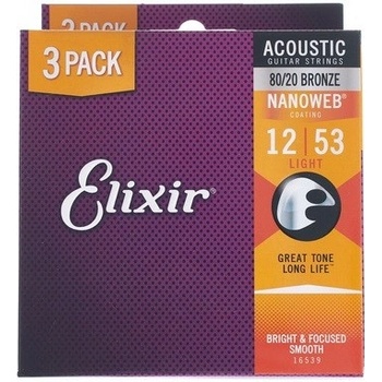 Elixir 16539 3-PACK