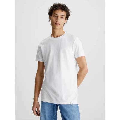 Calvin Klein pánske tričko Logo biele