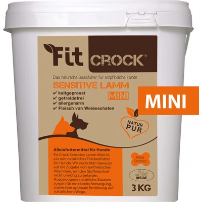 cdVet Fit-Crock Sensitive Mini Jehněčí lisované za studena 3 kg