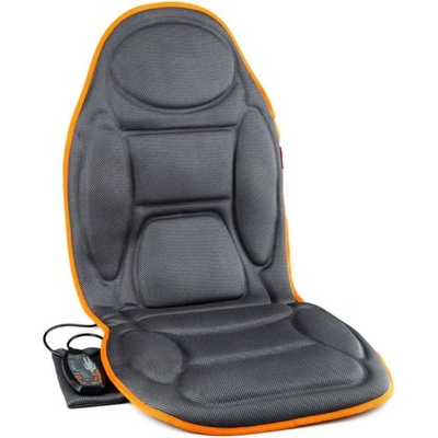 Масажираща седалка Medivon Cosy Mesh MD-R4505, 4 зони, 5 режима, Затопляне, Таймер до 60 мин, Черен/сив (MD-R4505)