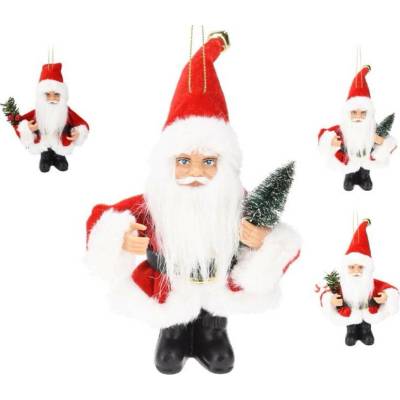 Euro Habitat Vánoční ozdoba Santa k zavěšení 13 cm, 3 varianty