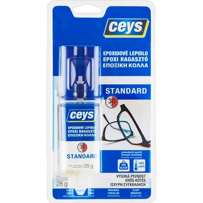 Ceys Epoxi Standard rýchlo tvrdnúce dvojzložkové lepidlo, 24 ml