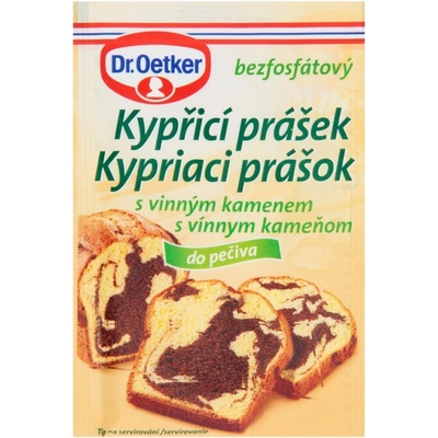 Dr. Oetker Kypriaci prášok s vínnym kameňom 15g