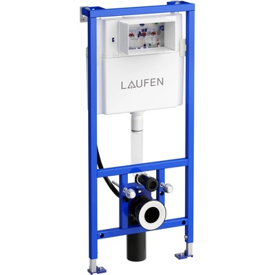 Laufen LIS - Předstěnový modul CW2 pro závěsné WC, 112 cm, se splachovací nádržkou pod omítku, Dual Flush 4.5/3 l, H8946660000001