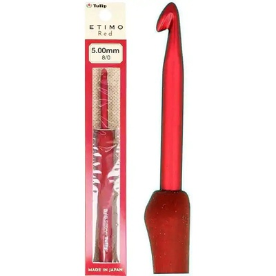 Ergonomický háček Tulip Etimo Red 5mm