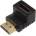 DeTech Преходник DeTech HDMI M към HDMI F ъглов (17121)