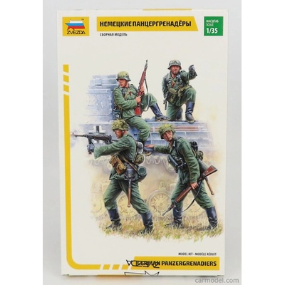 Zvezda Figúrky Soldati Vojaci vojenskí nemeckí panzergrenadieri / 1:35