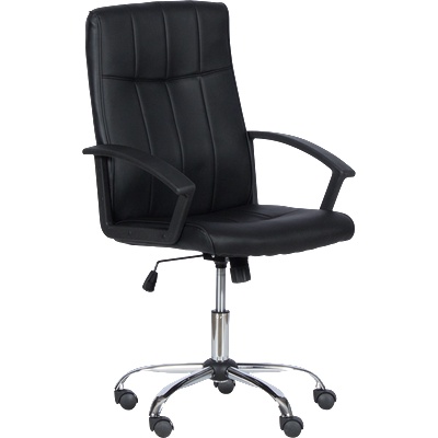 Президентски офис стол Carmen 6077-1 - черен (3520128)