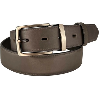 Penny Belts pánský kožený opasek 35-020-2-50 šedý