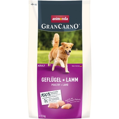 Animonda GranCarno Adult drůbeží a jehněčí maso 2 x 12 kg