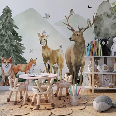 Art gift Фототапет - Горски приятели