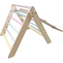 Montessori ELIS DESIGN Piklerovej trojuholník light + doska 2v1 natur