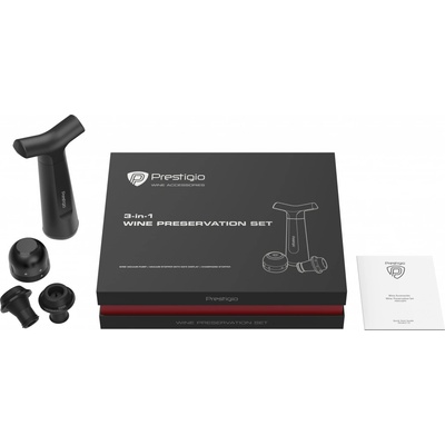 Prestigio set pro uchování nedopitých láhví