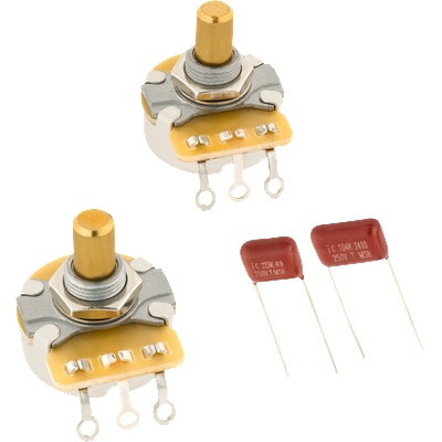 Fender Telecaster Solid Shaft Kit 2-Pack Потенциометър (0990831002)