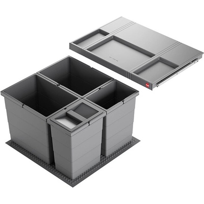 Hailo 600 ALLEGRO 295 2 x 18 L 2 x 8 L V 345mm tmavosivá
