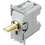 TEM Девиаторен ключ 16A, цвят Злато, Edge - SP60PG (SP60PG)
