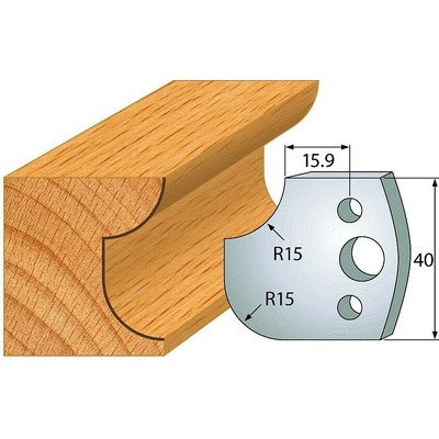 IGM Professional IGM Profil 177 - pár nožov 40x4mm SP F026-177