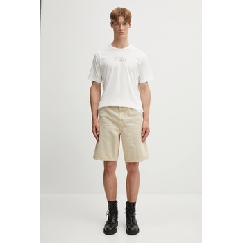 MM6 Maison Margiela Памучна тениска MM6 Maison Margiela в бяло с принт SH0GC0057. S24312.101 (SH0GC0057.S24312.101)