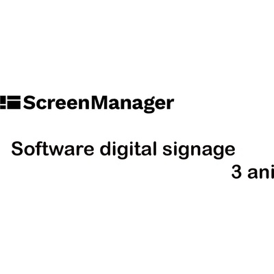 ScreenManager Софтуер за дигитални табели Enterprise SCREENMANAGER 3 години