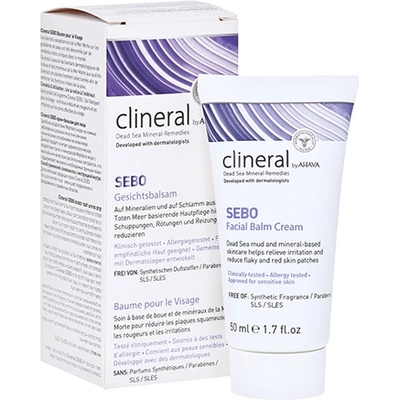 AHAVA Clineral SEBO Facial Balm Cream хидратиращ балсам за жени 50 мл
