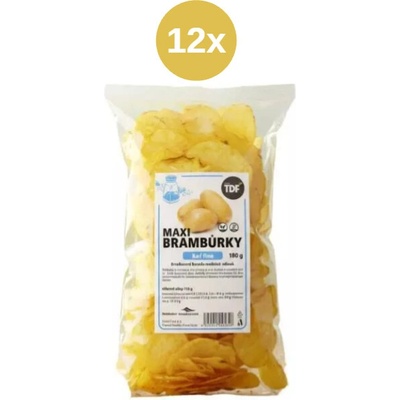 TDF brambůrky solené solené 12x 180 g